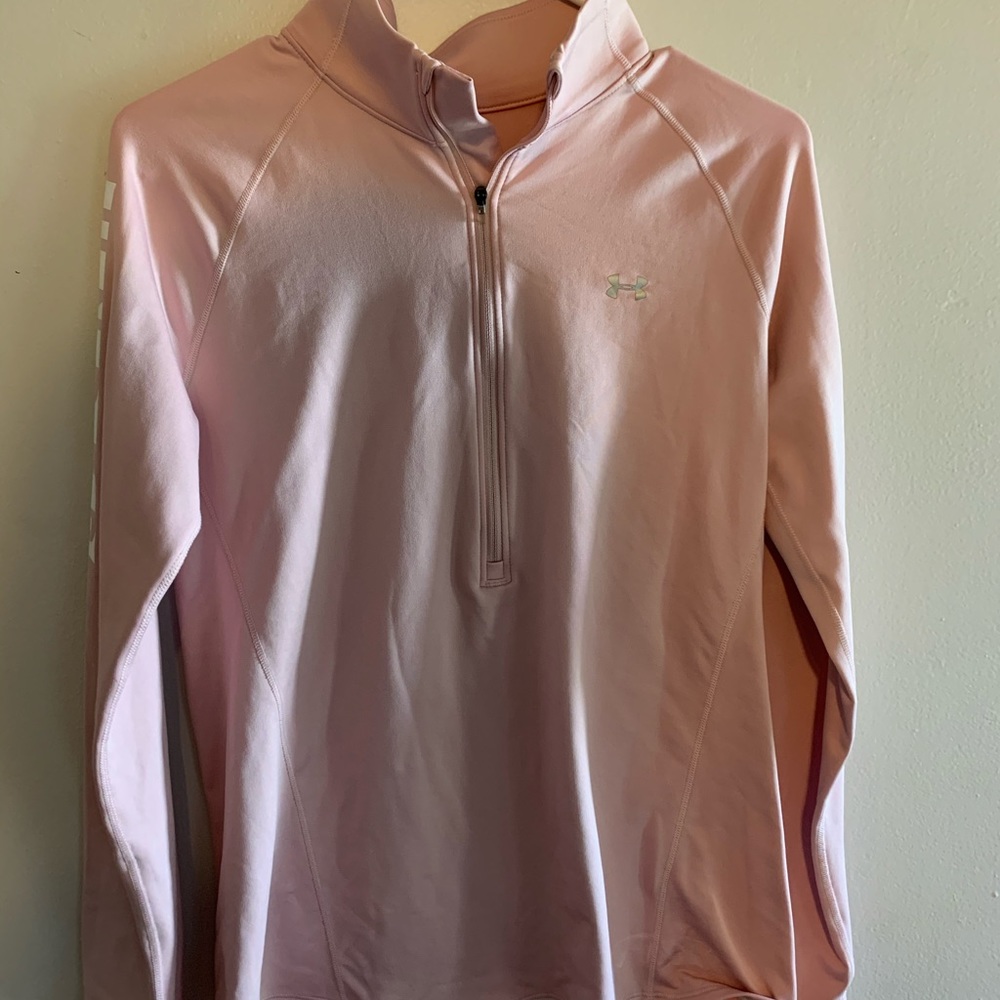 Pink Under Armour Quarter Zip